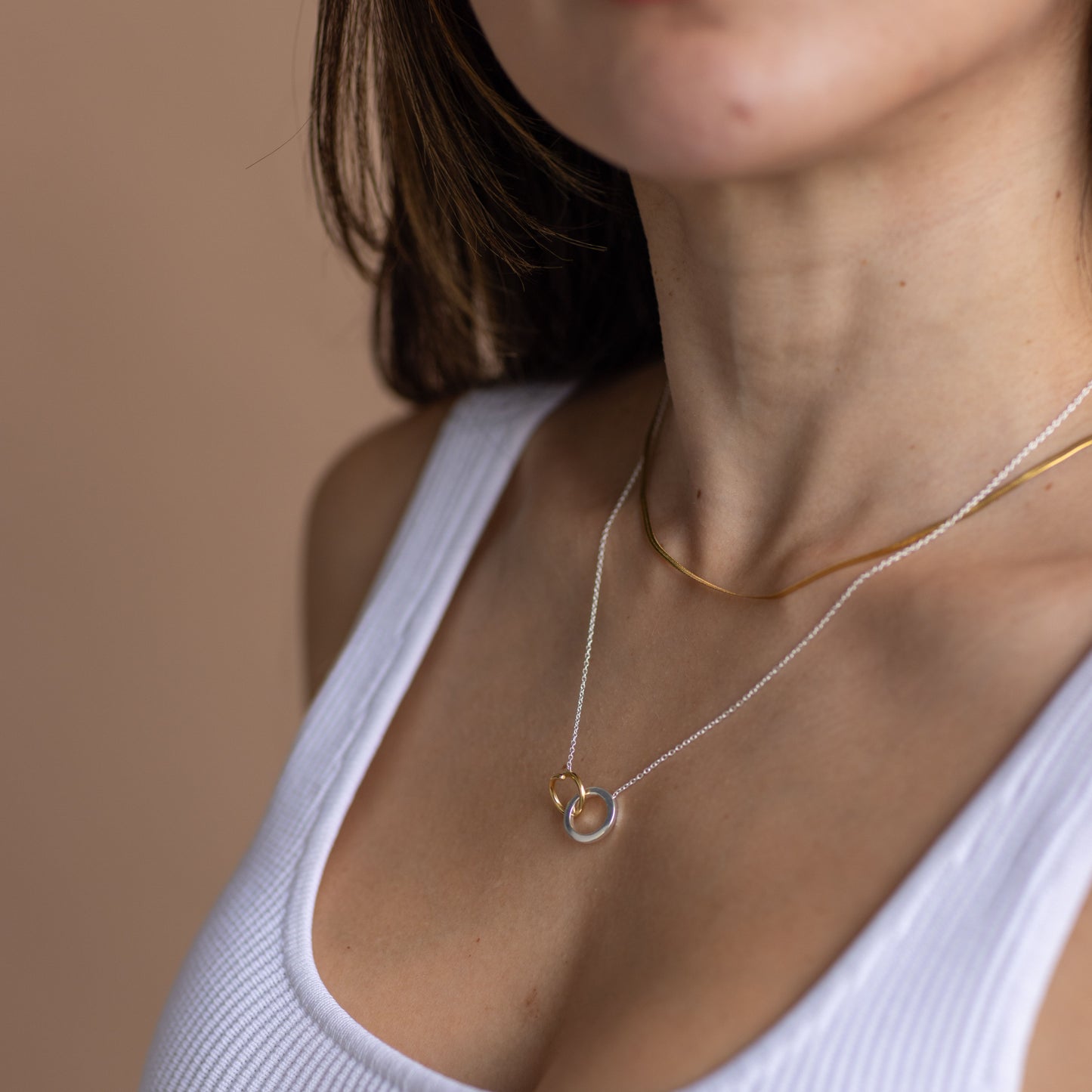 Perfectly Mixed Necklace - Yellow Gold